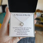 To the Love of My Life | Love Knot Necklace | You Make It Special
