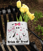 Bootiful Ghost Halloween Trick or Treat Bag - White (TB - BtflGTT - S2408) - You Make It Special