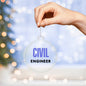 CIVIL ENGINEER Acrylic Circle Ornament - You Make It Special