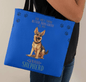 The Only Thing Better Than Coffee Is My German Shepherd Tote Bag Grocery Shopping Reusable Bag Tote - You Make It Special