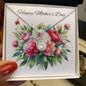 Happy Mother's Day necklace | Eternal Hope Necklace (EHN-M-HMDFwrW-S2404) - You Make It Special