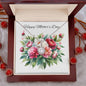Happy Mother's Day necklace | Eternal Hope Necklace (EHN-M-HMDFwrW-S2404) - You Make It Special