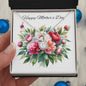 Happy Mother's Day necklace | Eternal Hope Necklace (EHN-M-HMDFwrW-S2404) - You Make It Special