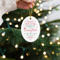 Having Me For A Daughter Oval MDF Ornament - You Make It Special