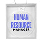 HUMAN RESOURCE MANAGER Acrylic Circle Ornament - You Make It Special
