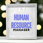 HUMAN RESOURCE MANAGER Acrylic Circle Ornament - You Make It Special