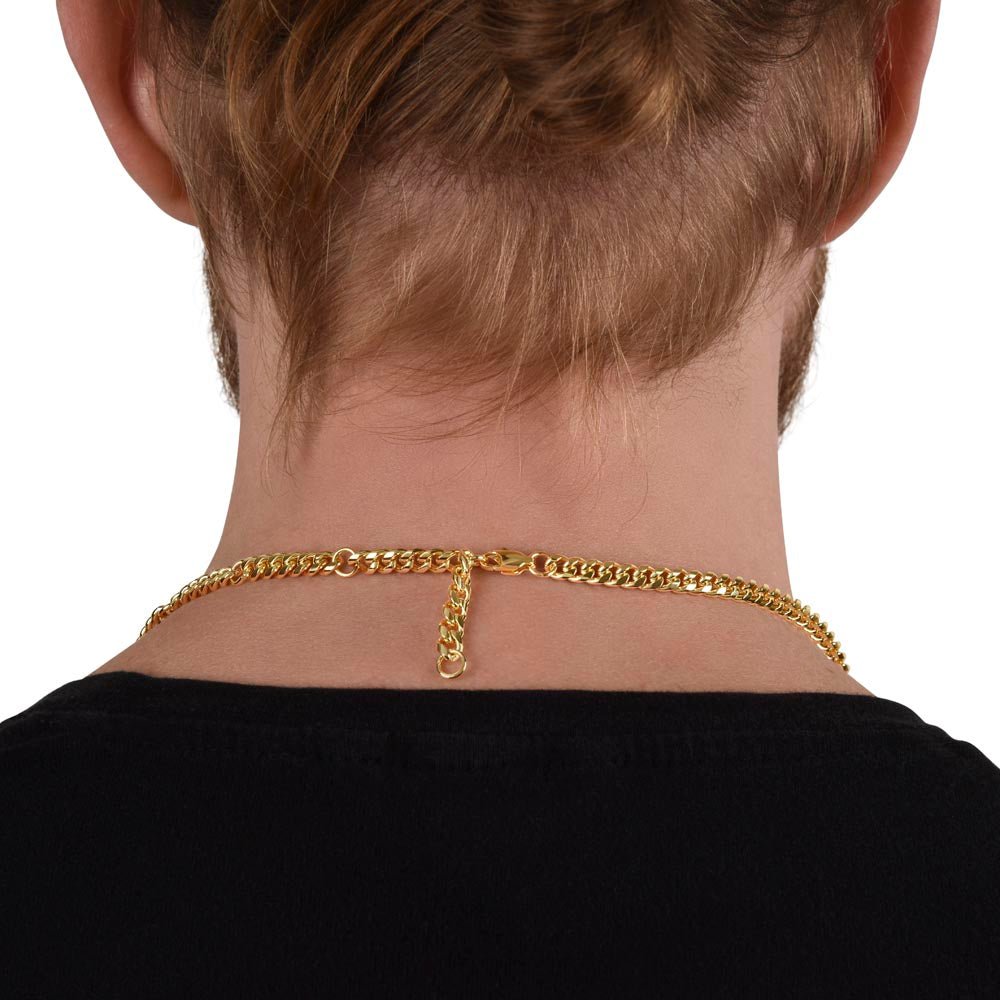 To Dad from child | The person I am today | Cuban link chain - You Make It Special