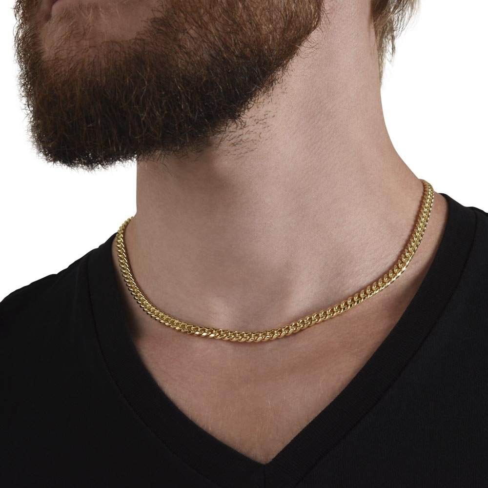 To Dad from child | The person I am today | Cuban link chain - You Make It Special