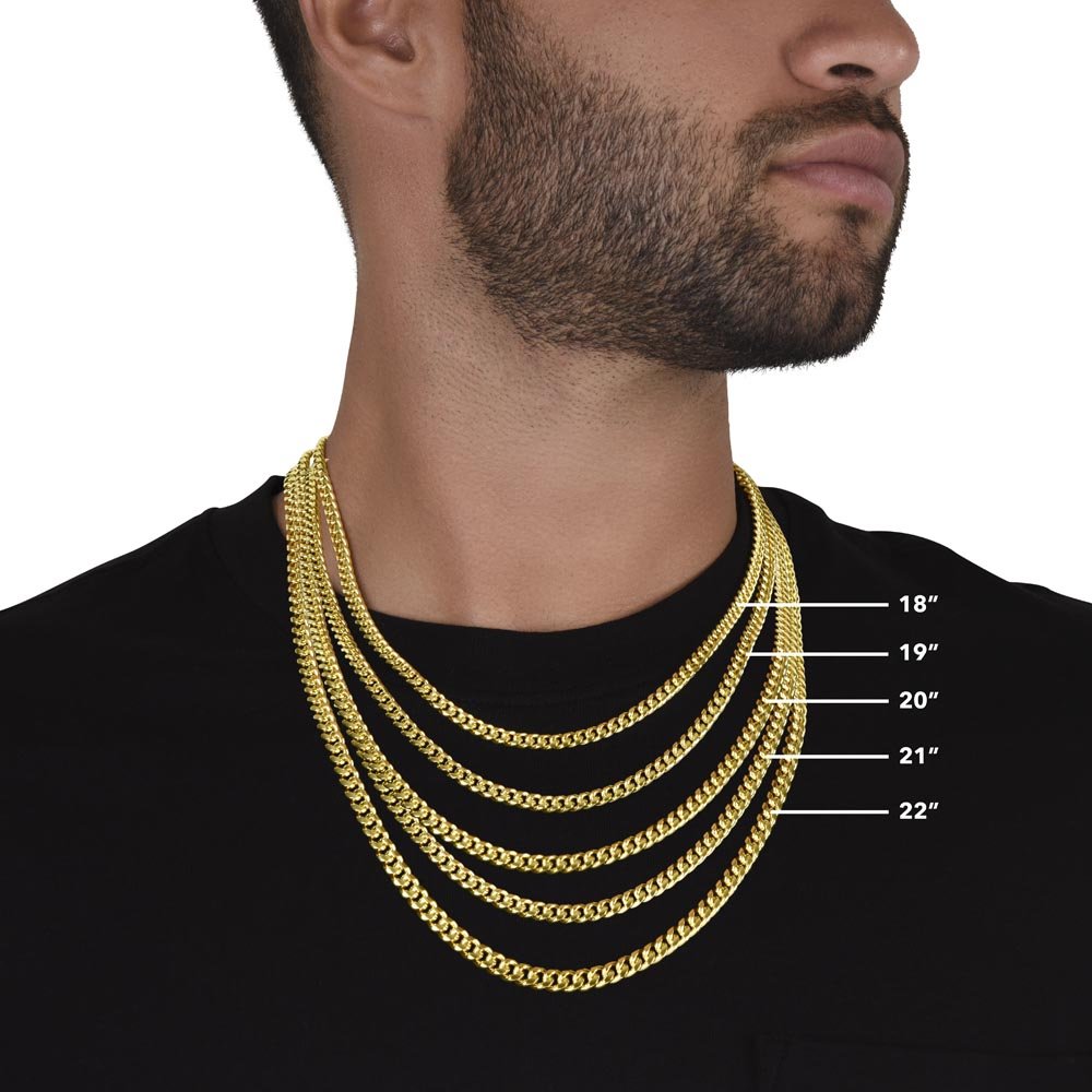 To Dad from child | The person I am today | Cuban link chain - You Make It Special