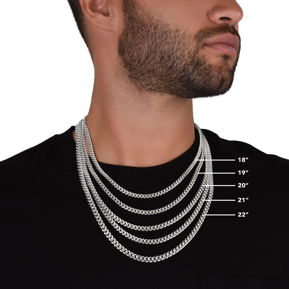 To Dad from child | The person I am today | Cuban link chain - You Make It Special