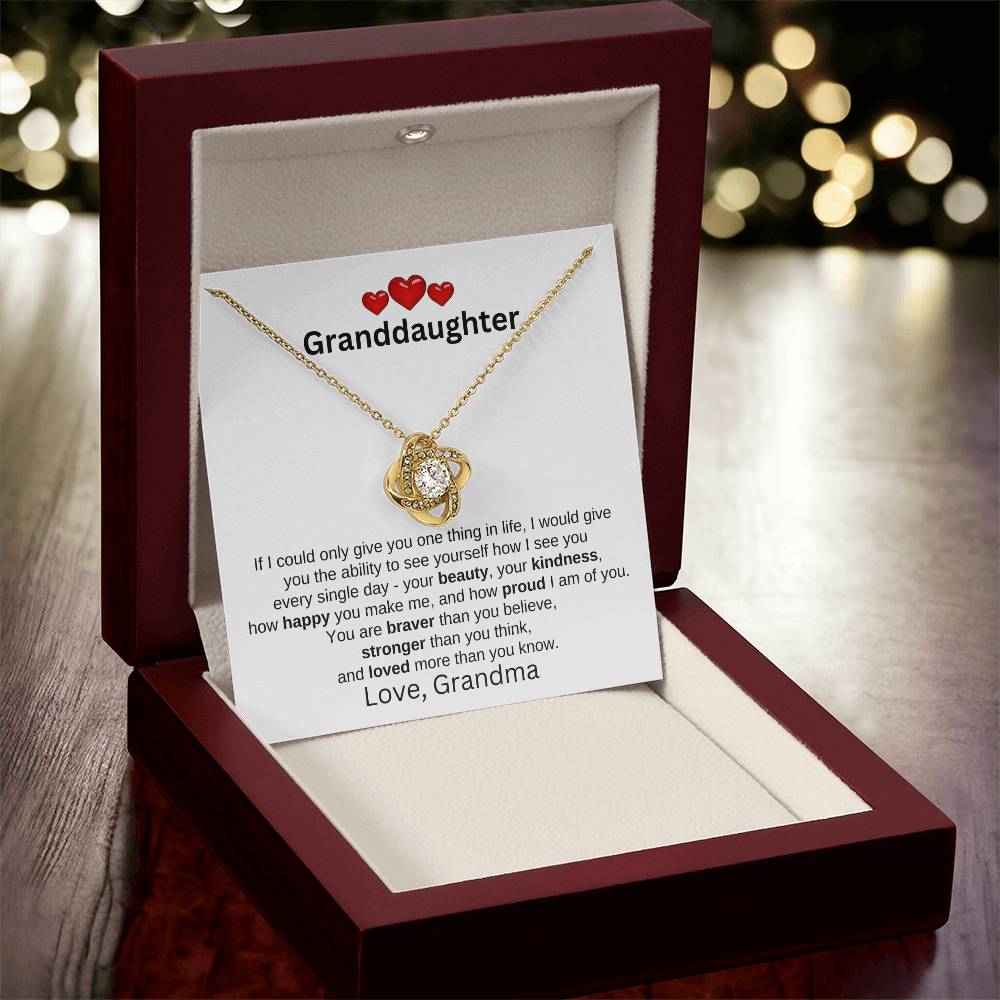 To Granddaughter Love Grandma | If I could (LKN - GD - GM - IfICould - W - S2309) - You Make It Special