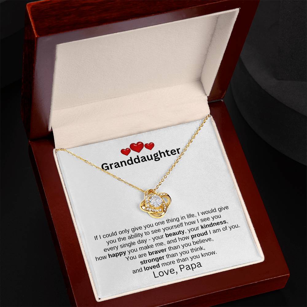 To Granddaughter Love Papa | If I could (LKN - GD - PP - IfICould - W - S2309) - You Make It Special