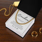 To Grandson Love Grandpa | When you wear this | Cuban Chain - You Make It Special
