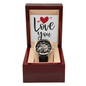 To Man | Love You | Openwork Watch - You Make It Special