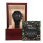 To Man | Time With You | Black Chronograph Watch MC28 - You Make It Special