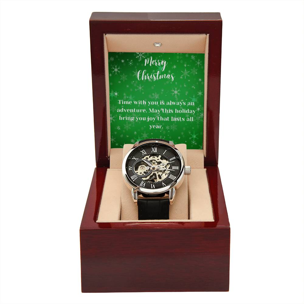 To Man | Time With You | Men's Openwork Watch MC19 - You Make It Special