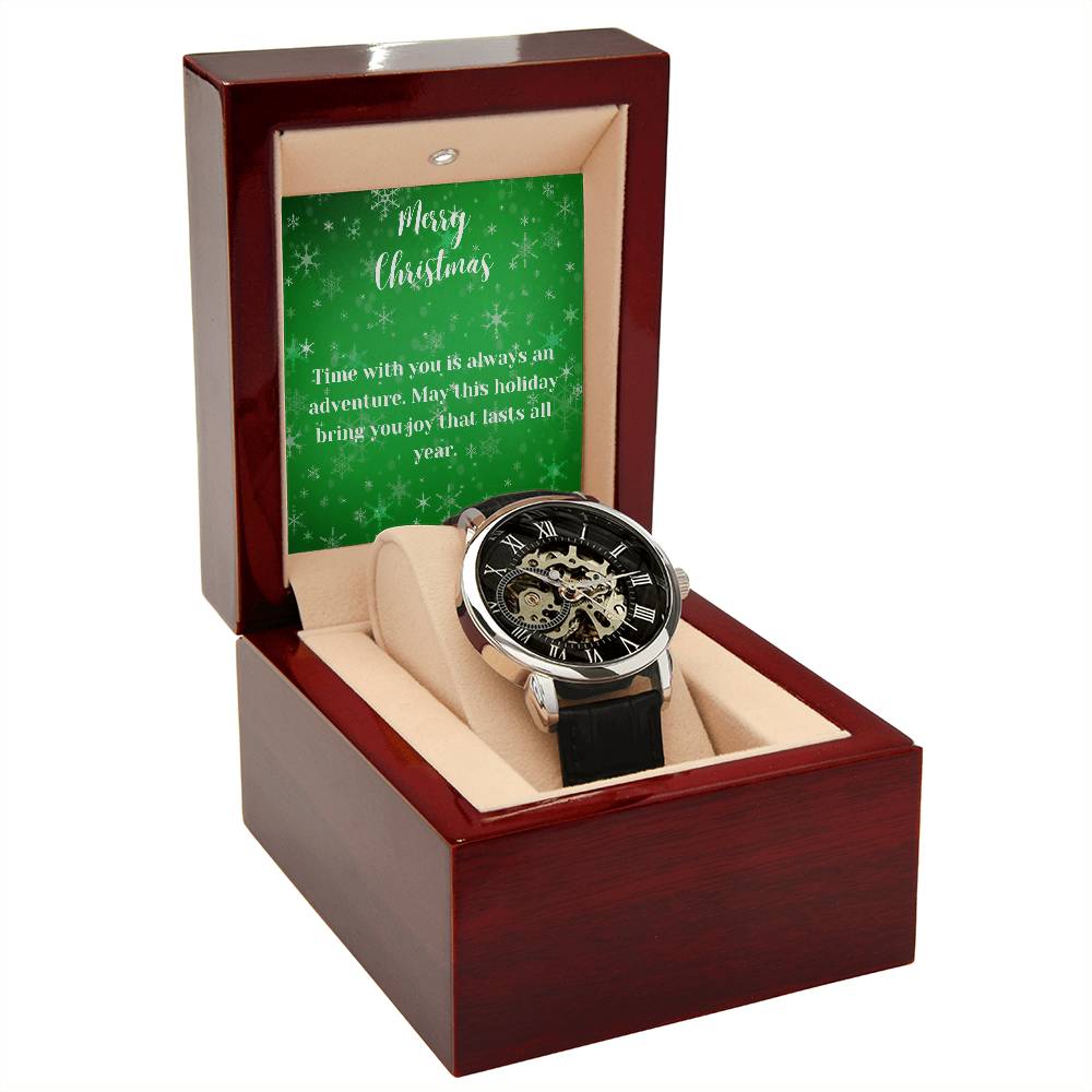 To Man | Time With You | Men's Openwork Watch MC19 - You Make It Special