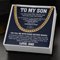 To Son From Dad | I'VE WATCHED | Cuban Link Chain - You Make It Special