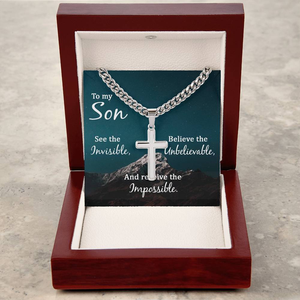 To Son -Engraved | See the invisible | You Make It Special