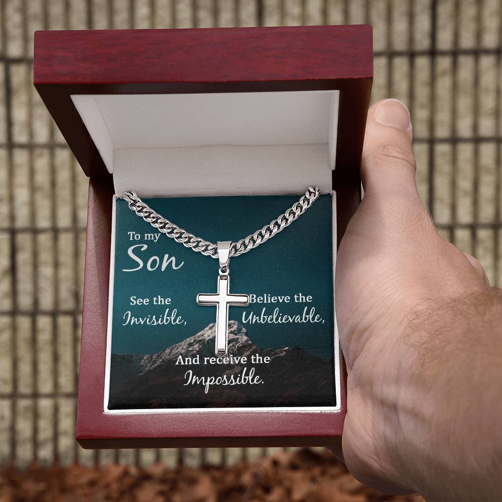 To Son -Engraved | See the invisible | You Make It Special