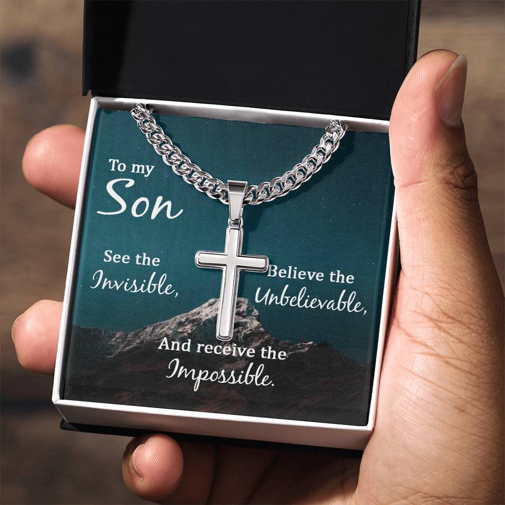 To Son -Engraved | See the invisible | You Make It Special