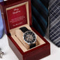 To Son | Time With You | Men's Openwork Watch MC13 - You Make It Special