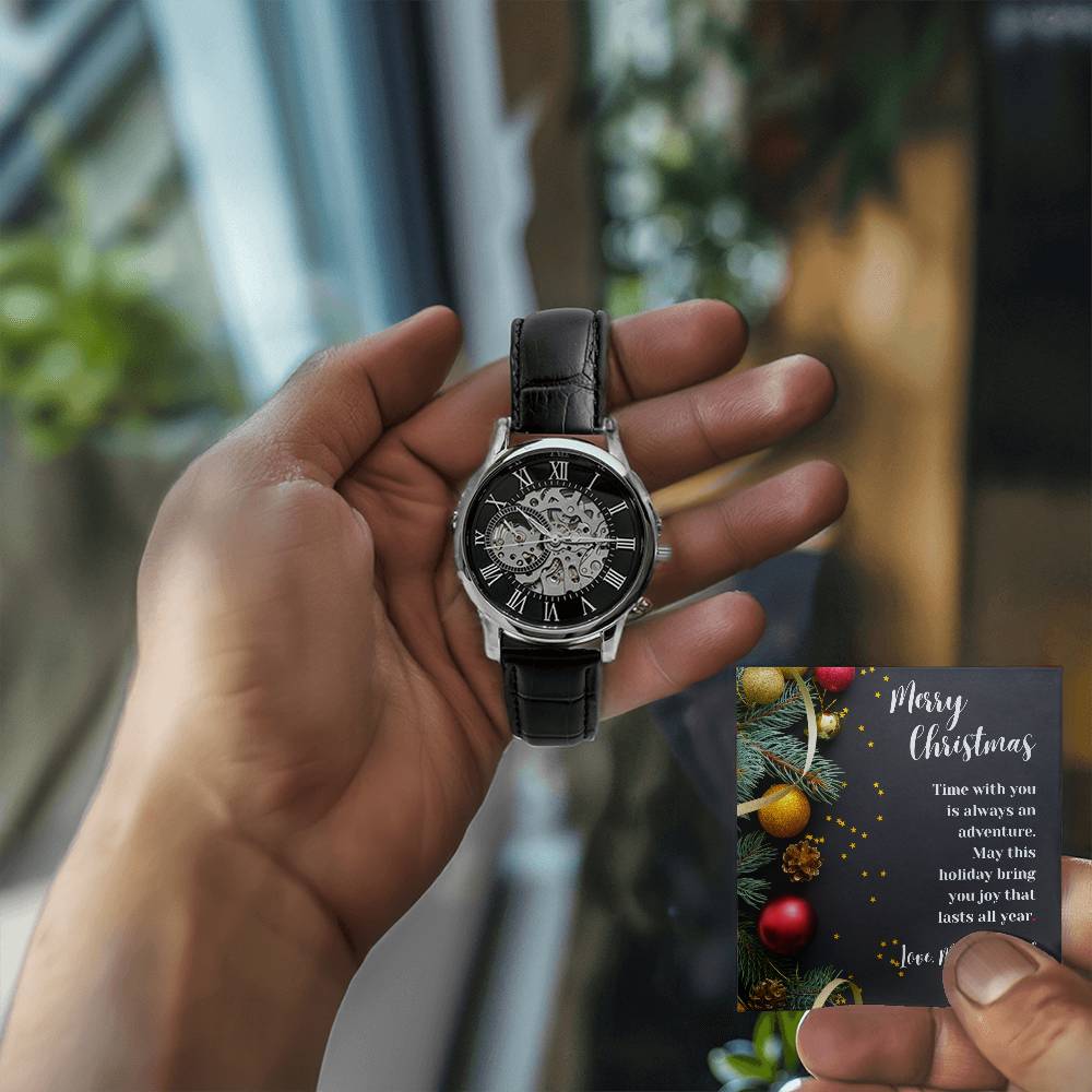 To Son | Time With You | Men's Openwork Watch MC8 - You Make It Special