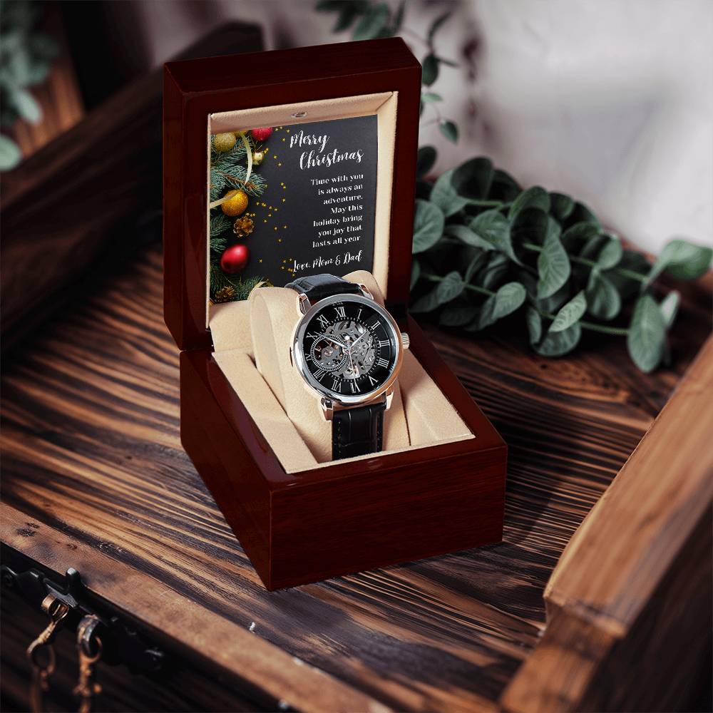 To Son | Time With You | Men's Openwork Watch MC8 - You Make It Special