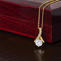 Alluring Beauty Necklace-No Message Card - Luxury box (ABN-NoMsgCard-LuxBox-S2311) - You Make It Special