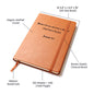 Blessed is the man leather journal (LJ-BLE-BLE-S2309) - You Make It Special
