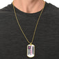 Breast Cancer FIGHT flag Dog Tag necklace (DTN-BRST-FGHT-S2309) - You Make It Special