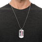 Breast Cancer FIGHT flag Dog Tag necklace (DTN-BRST-FGHT-S2309) - You Make It Special