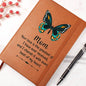 Butterfly leather journal | Mom Your love (LJ-BUT-MOM-S2309) - You Make It Special