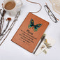 Butterfly leather journal | Mom Your love (LJ-BUT-MOM-S2309) - You Make It Special