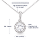 Eternal Hope Necklace-No Message Card - Standard box (EHN-NoMsgCard-StdBox-S2311) - You Make It Special