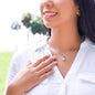 Eternal Hope Necklace-No Message Card - Standard box (EHN-NoMsgCard-StdBox-S2311) - You Make It Special