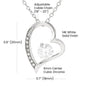 Forever Love Necklace - No Message Card- Standard box (FLN-NoMsgCard-StdBox-S2311) - You Make It Special
