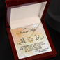 Future Wife | Our Home Ain't No Castle | Love Knot Necklace (LKN-FW-FH-OurHmAintNoCstl-Cr-S2402) - You Make It Special