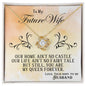 Future Wife | Our Home Ain't No Castle | Love Knot Necklace (LKN-FW-FH-OurHmAintNoCstl-Cr-S2402) - You Make It Special