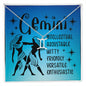 Gemini necklace | Zodiac symbol necklace (ZN-GEMINI-S2403) - You Make It Special