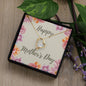 Happy Mother's Day necklace - MultiFloral | Forever Love Necklace (FLN-M-HMDMltFloral-S2304) - You Make It Special