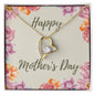 Happy Mother's Day necklace - MultiFloral | Forever Love Necklace (FLN-M-HMDMltFloral-S2304) - You Make It Special