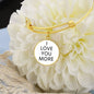 I LOVE YOU MORE Circle Bangle Bracelet-Gold (CBB-ILvYouMoreGld-S2312) - You Make It Special