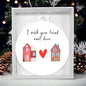 I Wish You Lived Next Door ornament (RAO-NxtDr2H-S2309) - You Make It Special