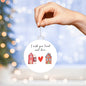 I Wish You Lived Next Door ornament (RAO-NxtDr2H-S2309) - You Make It Special