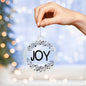 Joy with Leaves Ornament (CAO-JoyWLeaves-S2311) - You Make It Special