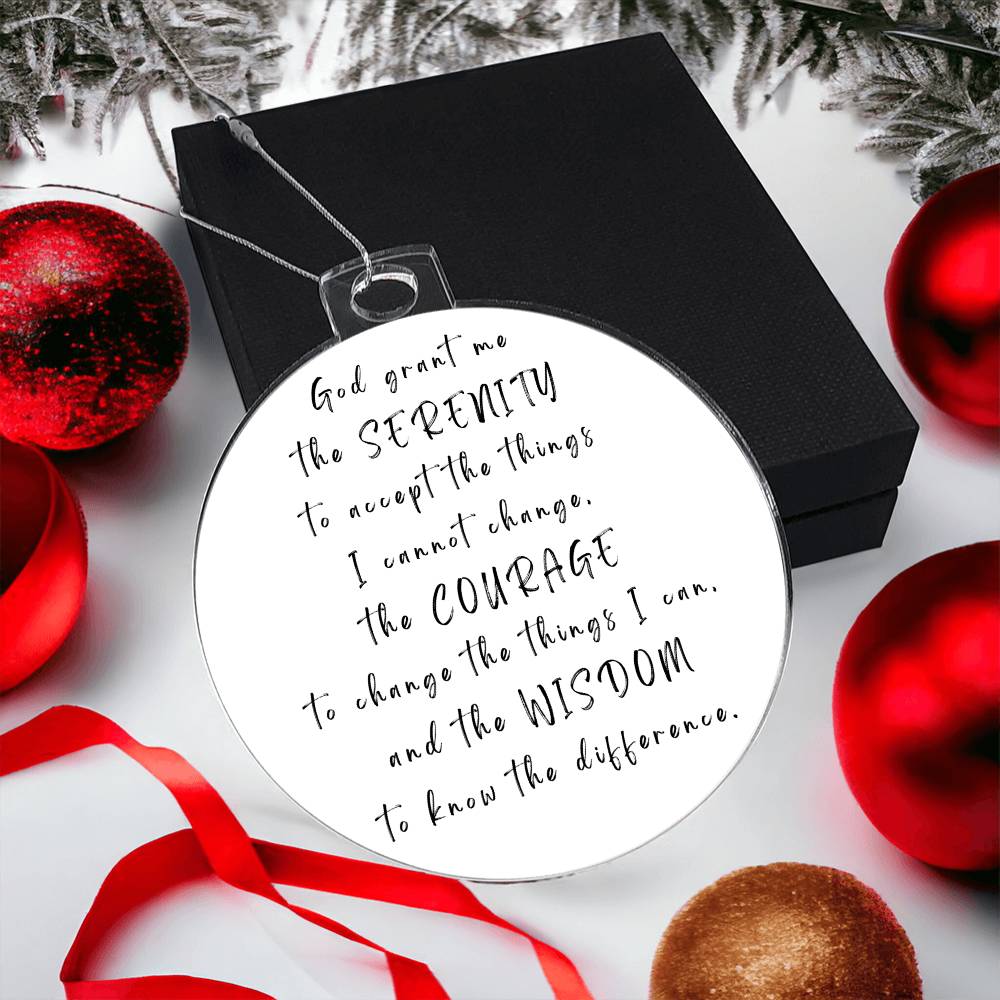 Serenity Prayer Ornament - You Make It Special