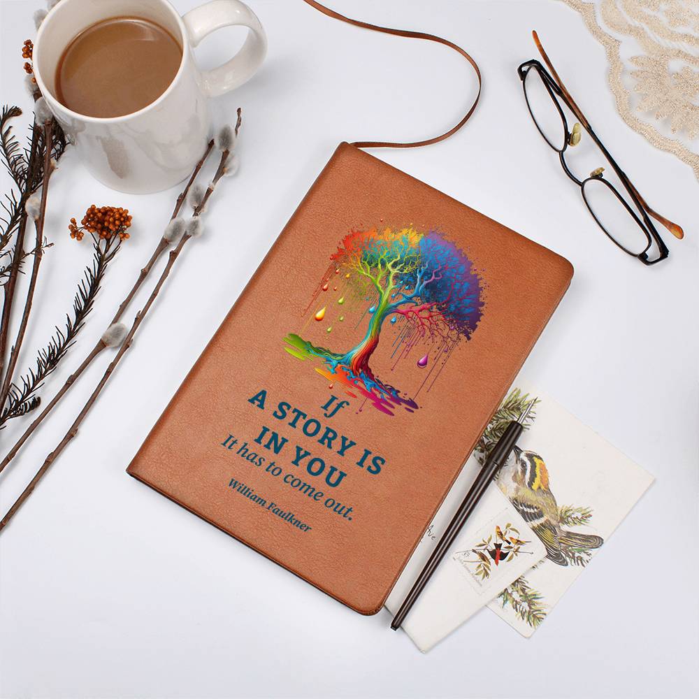 Story leather journal | If a story is in you - You Make It Special