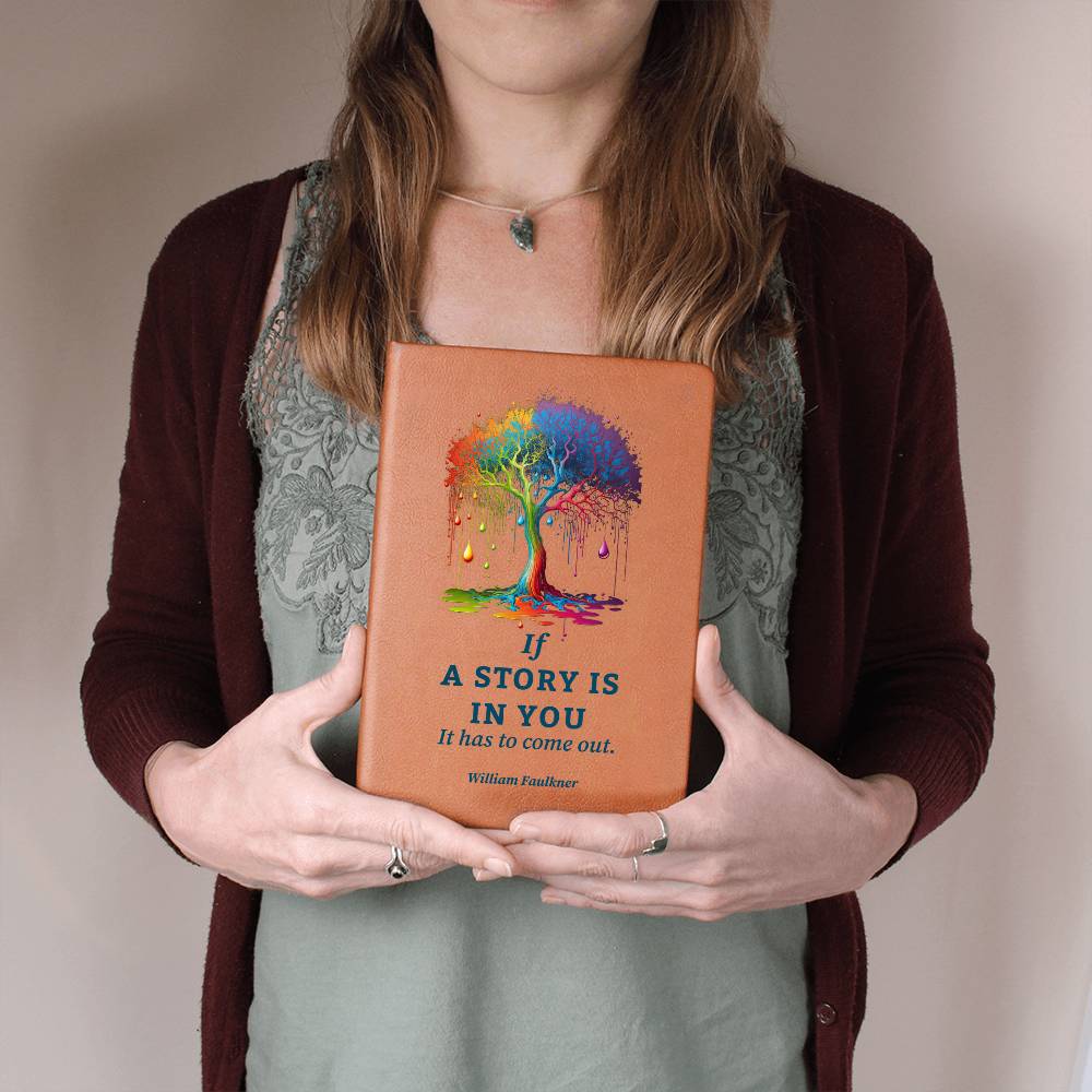 Story leather journal | If a story is in you - You Make It Special