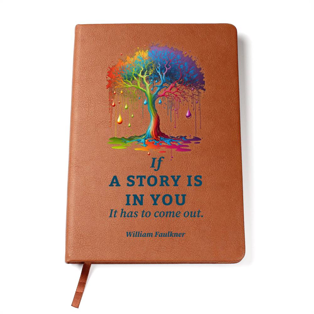 Story leather journal | If a story is in you - You Make It Special